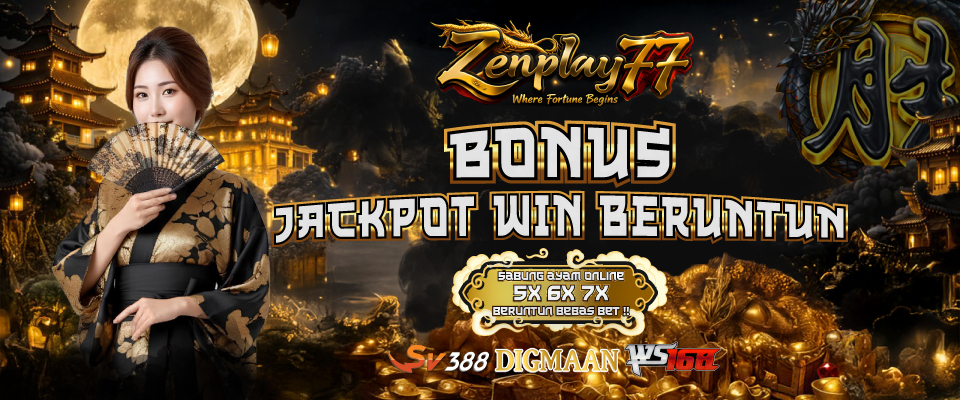 Bonus 5x , 6x & 7x win Beruntun!!